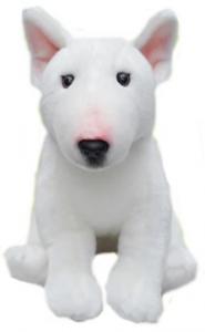 Bullterrier (vit), från Faithful Friends mjukisdjur säljs på Nalleriet.se