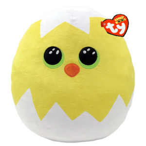 Squishy Beanies Hatch (chick in egg) TY Gosedjur | Nalleriet.se
