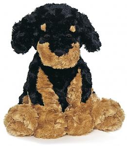 Teddy Hund, svart/brun - Teddykompaniet