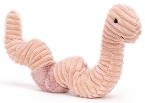 Waldo Worm (daggmask) från Jellycat