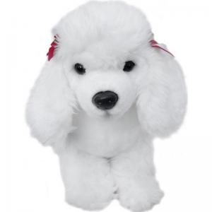 Pudel, vit från Faithful Friends mjukisdjur säljs på Nalleriet.se