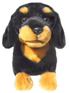 Tax (Black & Tan), från Faithful Friends mjukisdjur säljs på Nalleriet.se