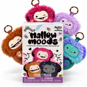 Squishmallows Mallow Moods Mystery Bigfoot med clip 10 cm