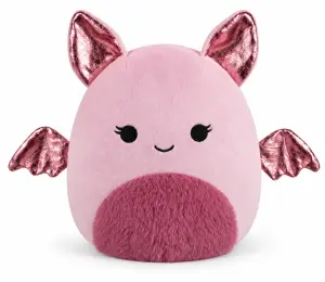 Squishmallows Halloween Sheena rosa fladdermus med glittrande vingar 19 cm