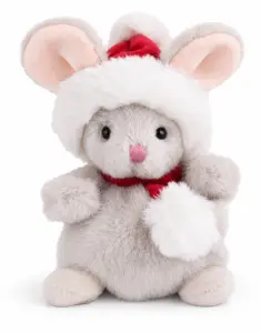 Baby Mousy X-mas, 15cm, fr&aring;n Bukowski Design s&auml;ljs p&aring; Nalleriet.se