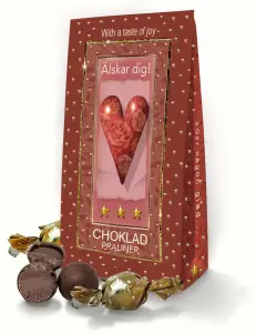 &Auml;lskar dig - Lyxiga chokladpraliner