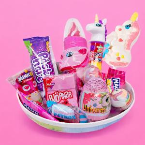 P&aring;sk&auml;gg Enh&ouml;rning med skoj och godis (18cm) 