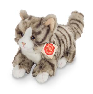 Katt, grårandig (18cm) från Teddy Hermann säljs på Nalleriet.se