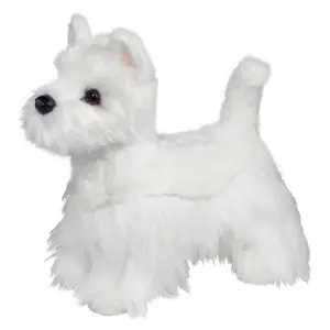 West highland white terrier (Westie) från Douglas mjukisdjur säljs på Nalleriet.se