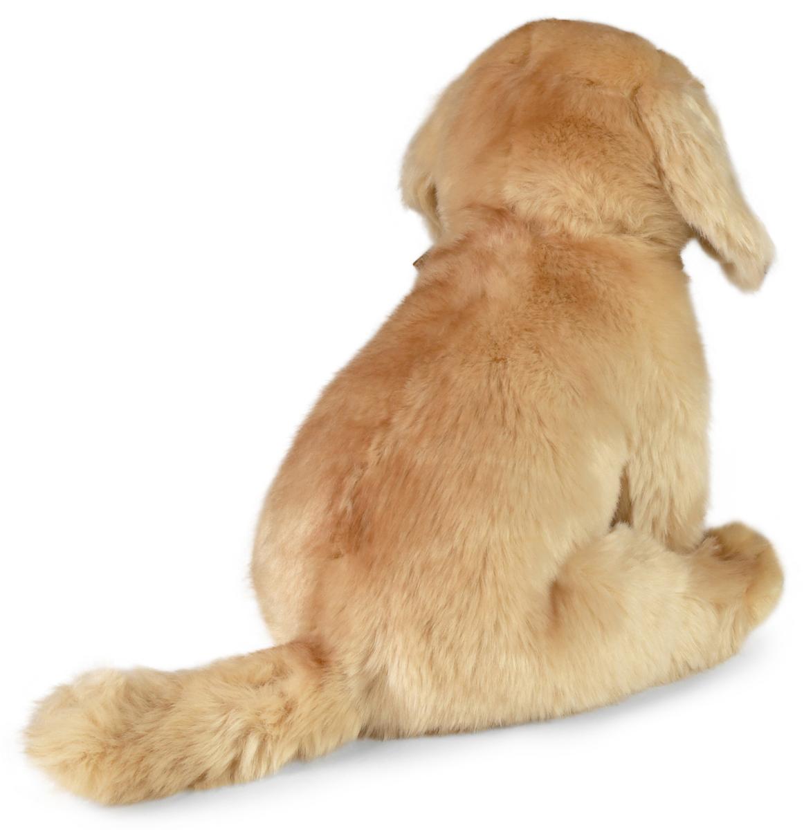 Labrador, gul (sittande) från Rappa Toys säljs på Nalleriet.se