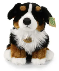 Berner Sennen, sittande, fr&aring;n Rappa Toys s&auml;ljs p&aring; Nalleriet.se