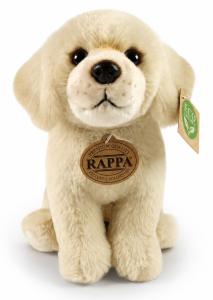 Labrador, gul (sittande) fr&aring;n Rappa Toys s&auml;ljs p&aring; Nalleriet.se