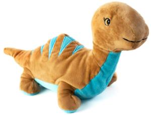 Värmenalle Dinosaurien Dino från Habibi Plush (micronalle) säljs på Nalleriet.se