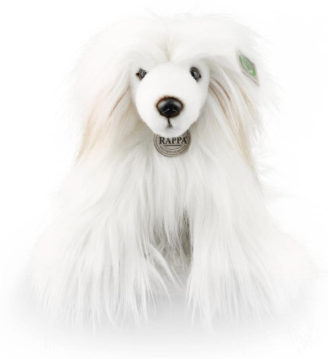 Chinese crested dog, Powder Puff från Rappa Toys säljs på Nalleriet.se