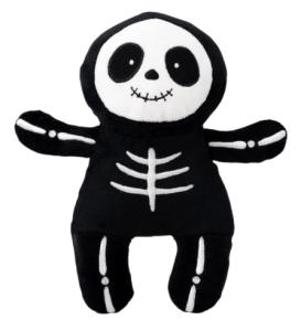 Halloweenmjukis Skelett, självlysande - Teddykompaniet | Nalleriet.se