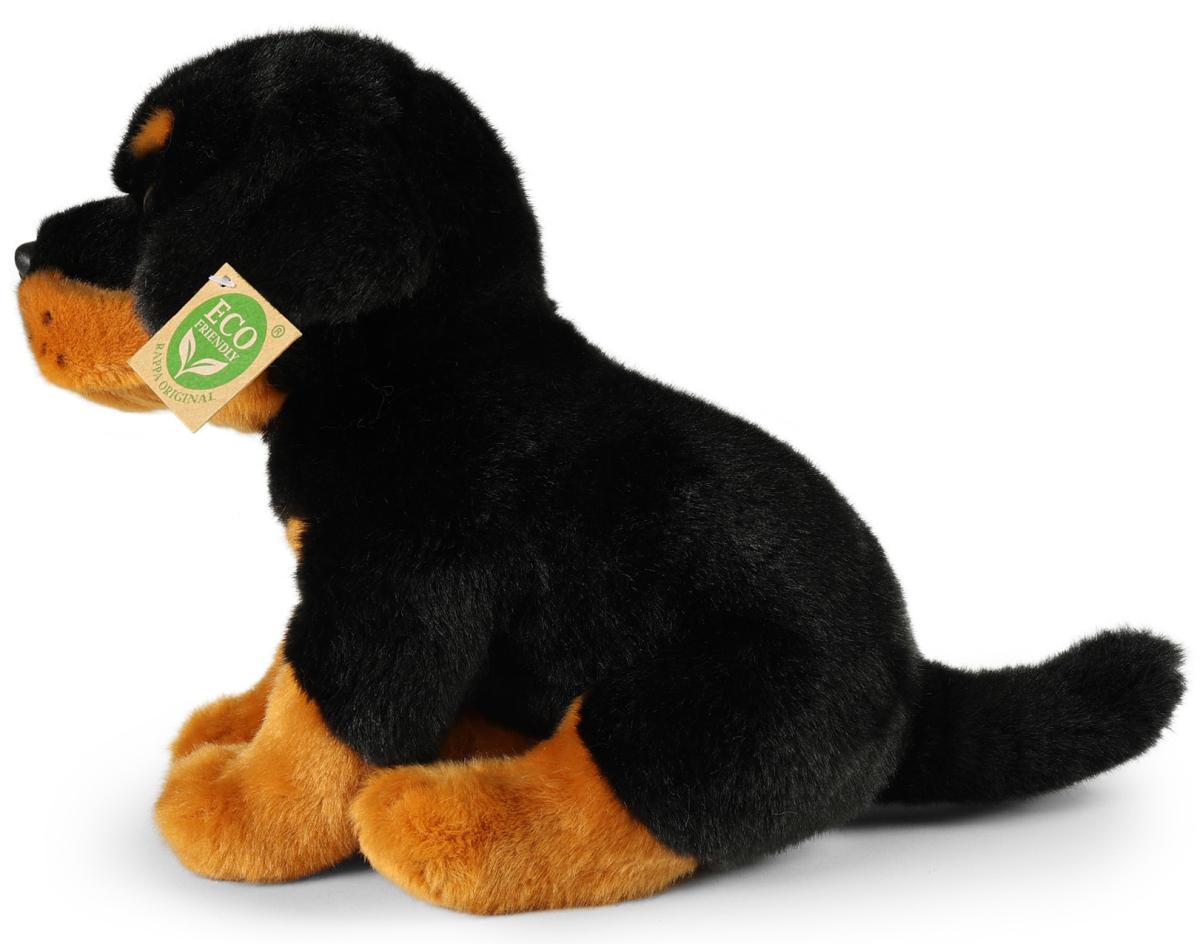Rottweiler från Rappa Toys säljs på Nalleriet.se