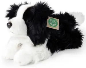 Border Collie fr&aring;n Rappa Toys s&auml;ljs p&aring; Nalleriet.se