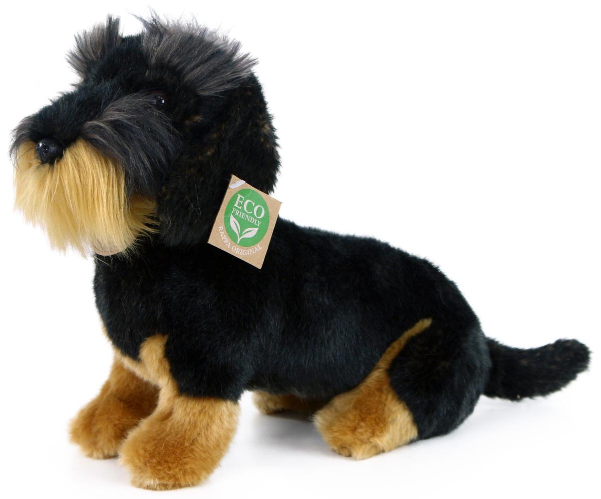 Tax svart/brun från Rappa Toys säljs på Nalleriet.se