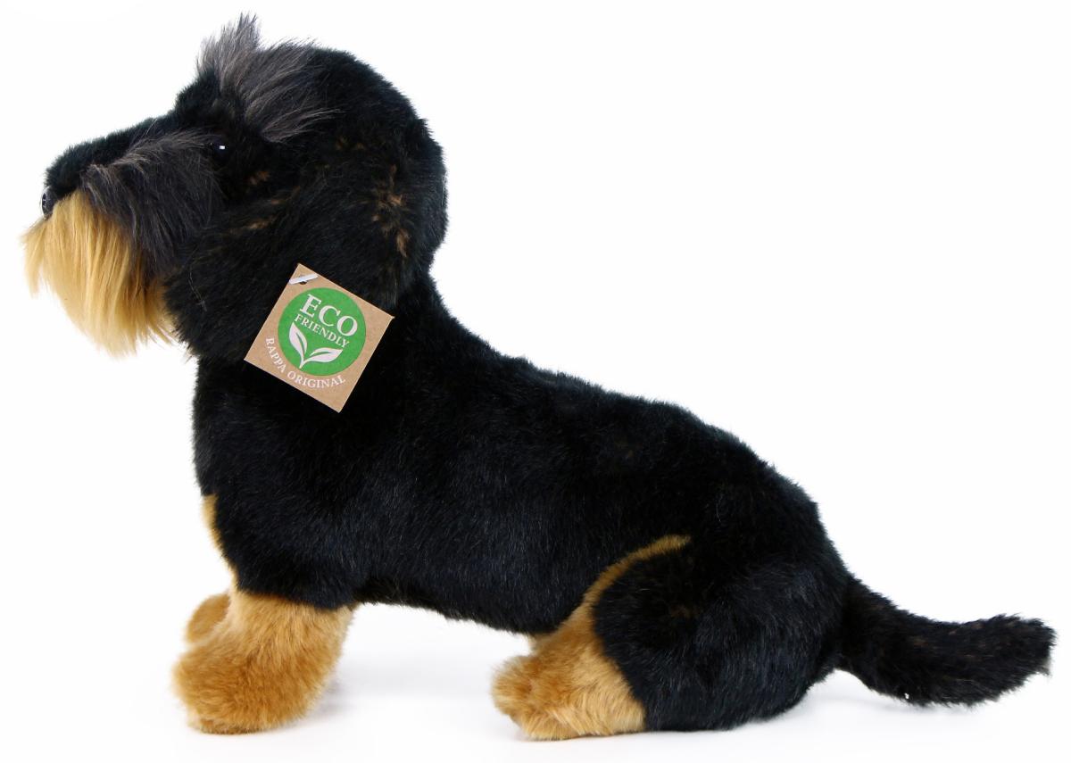 Tax svart/brun från Rappa Toys säljs på Nalleriet.se