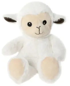 Värmenalle Mini Lammet Loui (tvättbar) från Habibi Plush (micronalle) säljs på Nalleriet.se