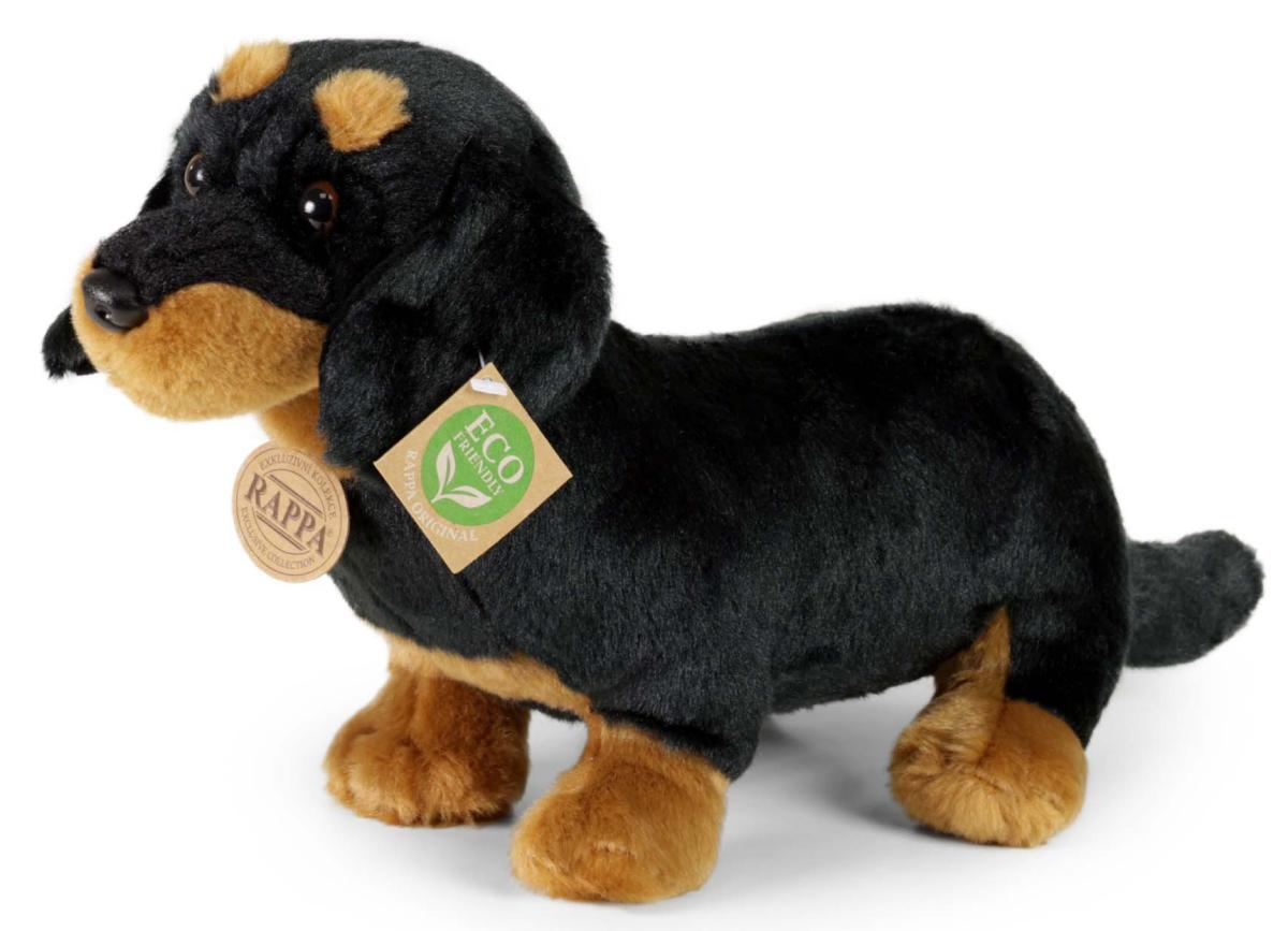 Tax svart/brun från Rappa Toys säljs på Nalleriet.se