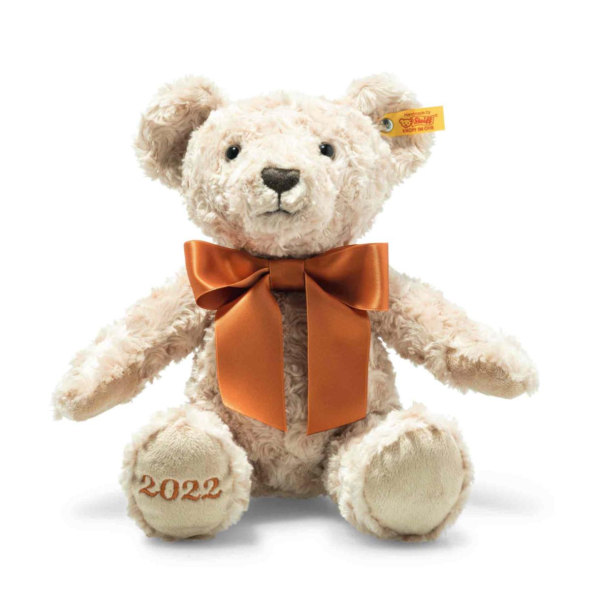 Cosy Year Bear 2022, 34cm, Steiff säljs på Nalleriet.se