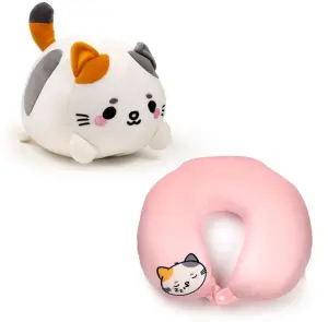 2 i 1 Gosedjur och Resekudde - Katt 