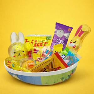 p&aring;sk&auml;gg till barn, med godis och skoj (18cm) 