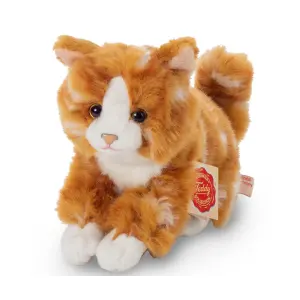Katt, rödrandig (18cm) från Teddy Hermann säljs på Nalleriet.se