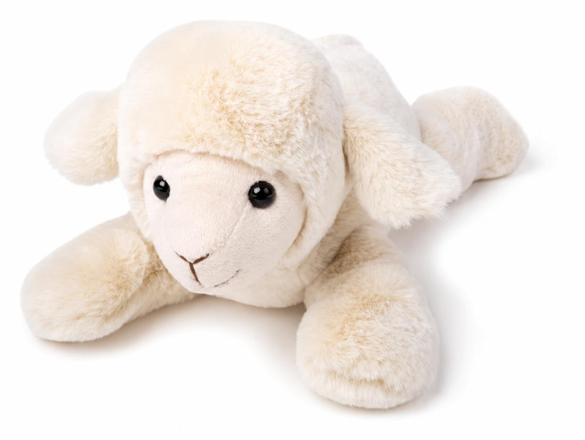 Lammet Lisa (liggande), 40cm - Teddykompaniet