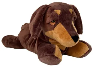 Värmenalle Taxen Theo från Habibi Plush (micronalle) säljs på Nalleriet.se