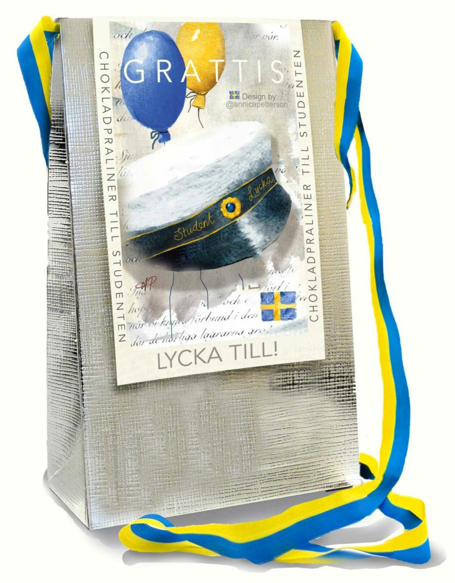 Grattis till Studenten - Lyxiga Chokladpraliner