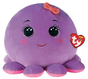 Squishy Beanies Octavia Bläckfisk TY Gosedjur | Nalleriet.se