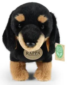 Tax svart/brun från Rappa Toys säljs på Nalleriet.se