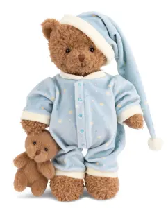 Teddybj&ouml;rnen Sleepy Hugo och Little Teddy fr&aring;n Bukowski Design