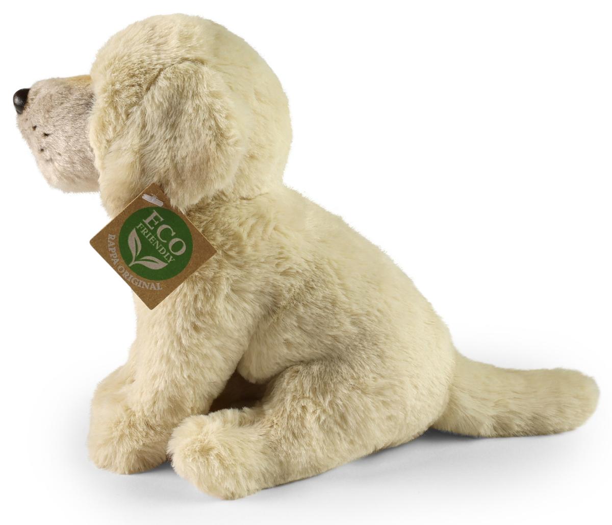 Labrador, gul (sittande) från Rappa Toys säljs på Nalleriet.se