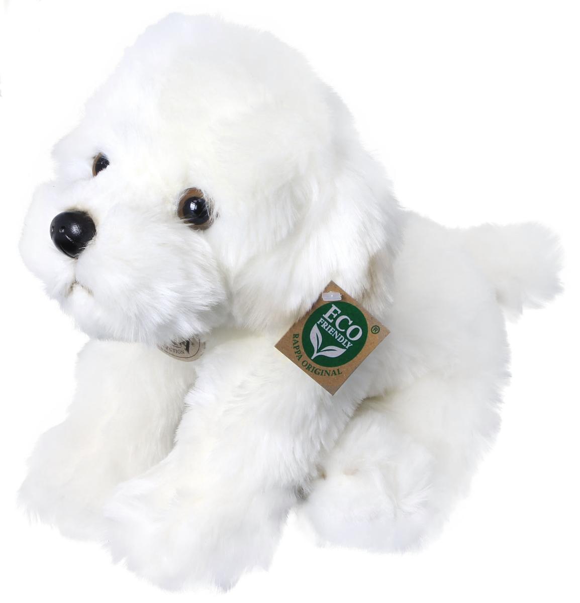 Bichon frisé från Rappa Toys säljs på Nalleriet.se
