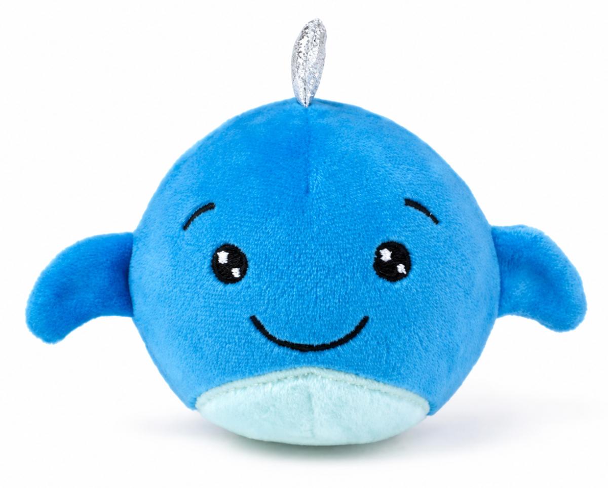 Kramis Blåval från Teddykompaniet – blått squishy-gosedjur 10 cm