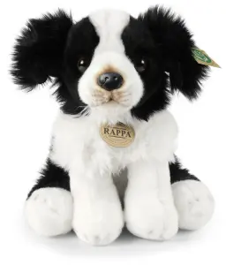 Border Collie fr&aring;n Rappa Toys s&auml;ljs p&aring; Nalleriet.se