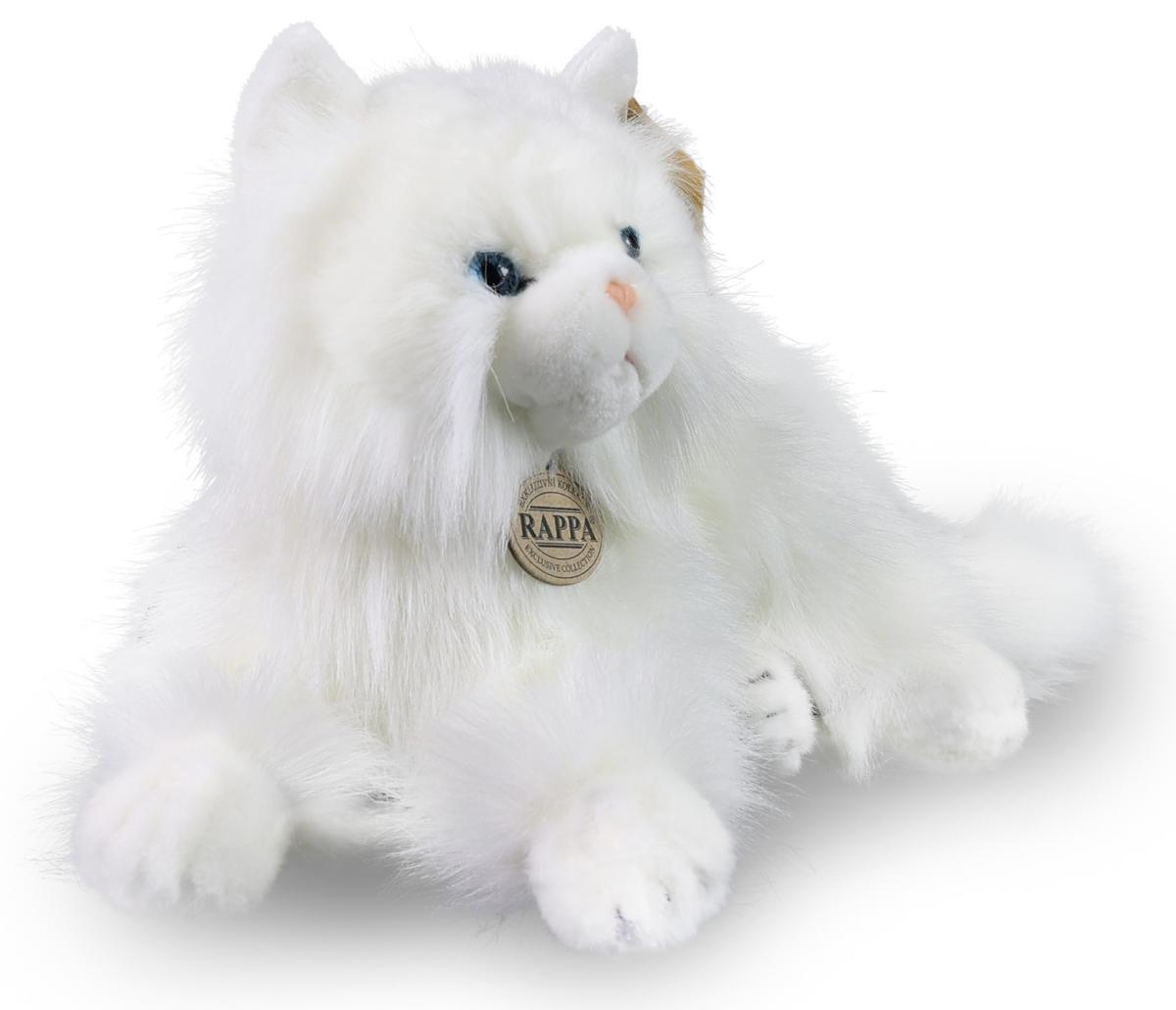 Perser Katt, vit, från Rappa Toys säljs på Nalleriet.se