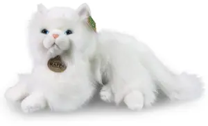 Perser Katt, vit, fr&aring;n Rappa Toys s&auml;ljs p&aring; Nalleriet.se