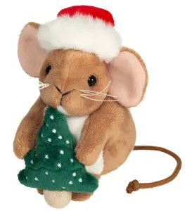 Julmus med julgran från Teddy Hermann säljs på Nalleriet.se