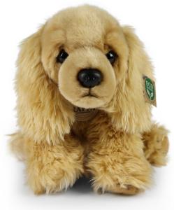 Cocker Spaniel, gyllene från Rappa Toys säljs på Nalleriet.se