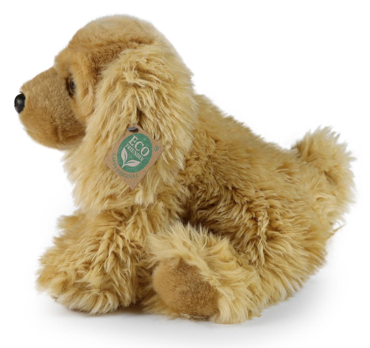 Cocker Spaniel, gyllene från Rappa Toys säljs på Nalleriet.se