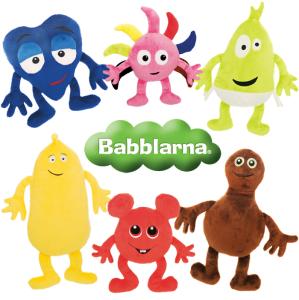 PAKET Babblarna Mjukisdjur från Teddykompaniet säljs på Nalleriet.se