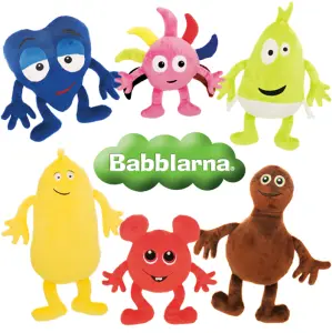 PAKET Babblarna Mjukisdjur från Teddykompaniet säljs på Nalleriet.se