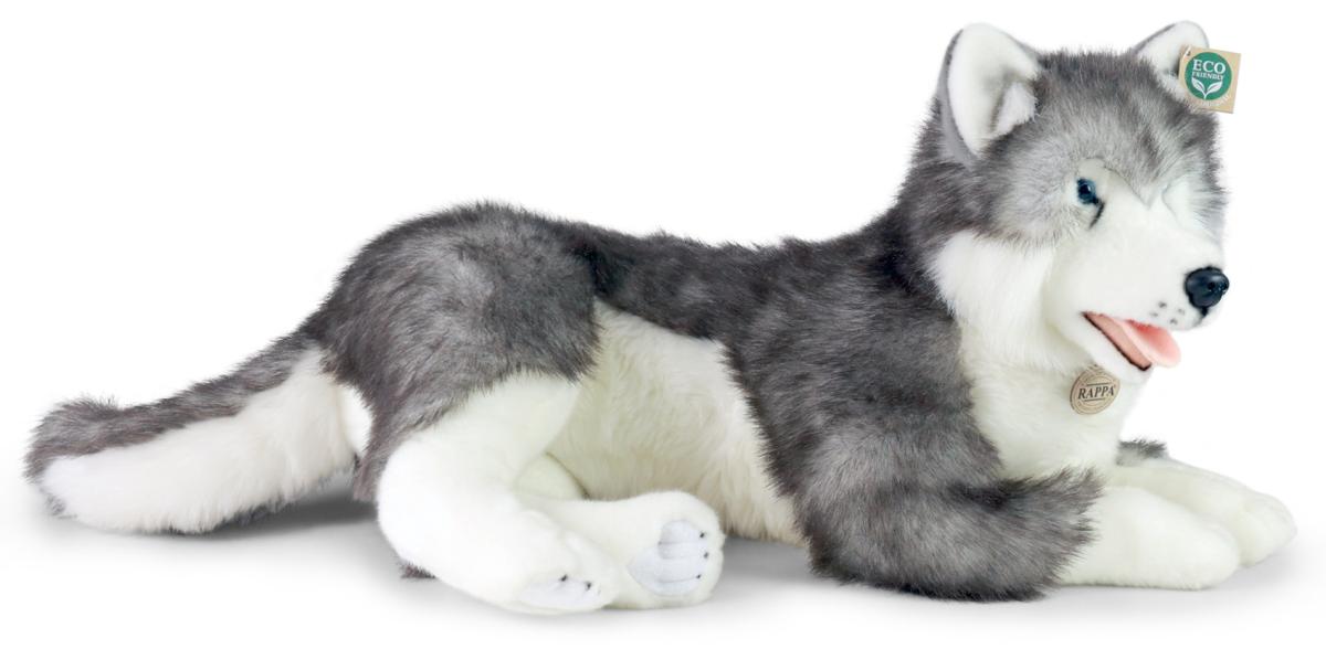Husky, 60cm, liggande, från Rappa Toys säljs på Nalleriet.se