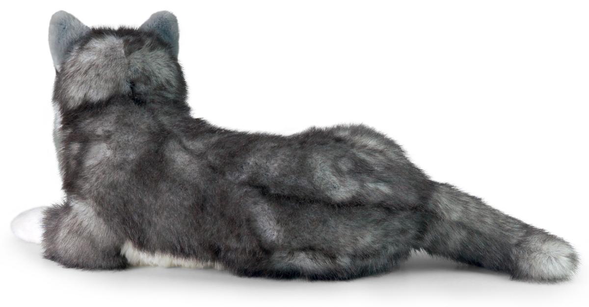 Husky, 60cm, liggande, från Rappa Toys säljs på Nalleriet.se