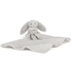 Bashful Bunny snuttefilt, grå, från Jellycat