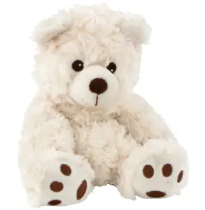 V&auml;rmenalle Bj&ouml;rnen Benjamin (sittande) fr&aring;n Habibi Plush (micronalle) s&auml;ljs p&aring; Nalleriet.se